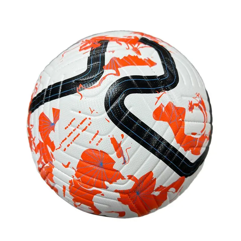 Pallone da calcio sportivo Taglia 5 Pallone da calcio da club Copertina morbida Pallone da calcio sportivo per festival di compleanno Gioco sportivo scolastico Adolescenti Adulti