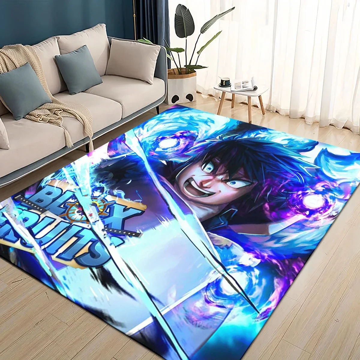 27 Style New B-Blox Fruit Cartoon Carpet Rug for Living Room Bedroom Home Sofa Decoration,Kids Play Non-slip Floor Mat