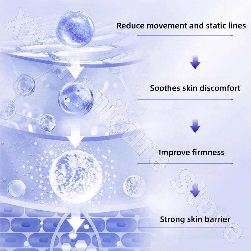 MAGEC Blue Copper Peptide Caviar Firming Essence Cream Nourishing and Hydrating High Moisturizing Improvement Dullness Cream 50g