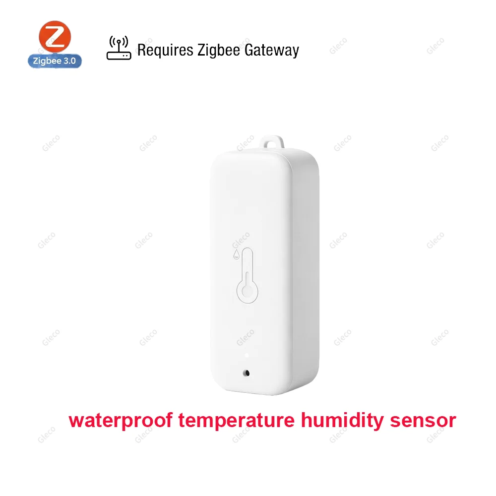 Tuya Zigbee Wifi Temperatuur-vochtigheidssensor Optionele waterdichte LCD slimme thermometer en hygrometer voor 2MQTT Smart Life APP - afbeelding 1