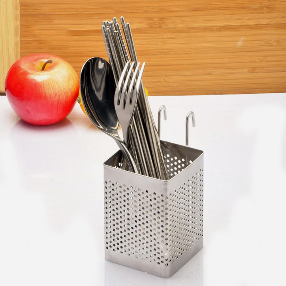 

2 Pcs Chopsticks Holder Cutlery Utensils Organizer Silverware Dish Drainer for Rack