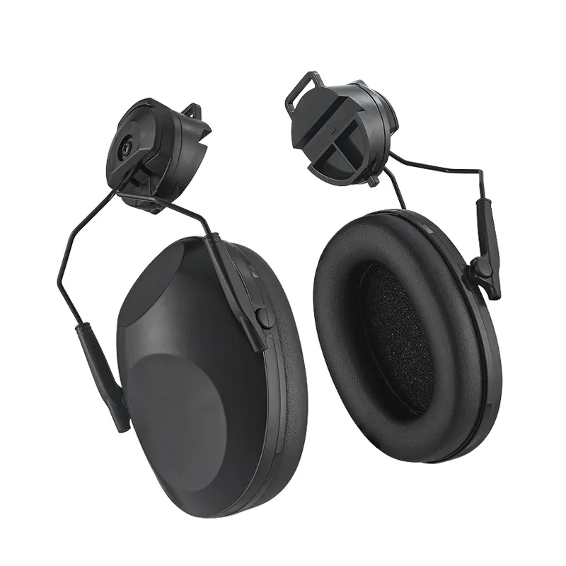 Hunting Ear Protection NRR 21dB Compact Noise Reducing Hearing Protection Slim Shooting Earmuffs Fit for FAST/ACH/MICH