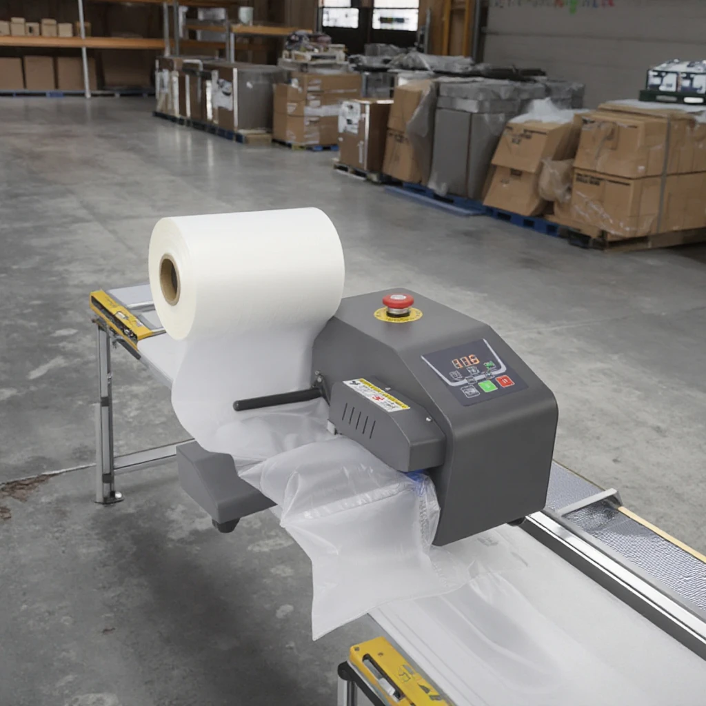 

Best LA300 No Belt Air Cushion Machine and Films Supplier and Easy Air Cushion Machine Manufacturer