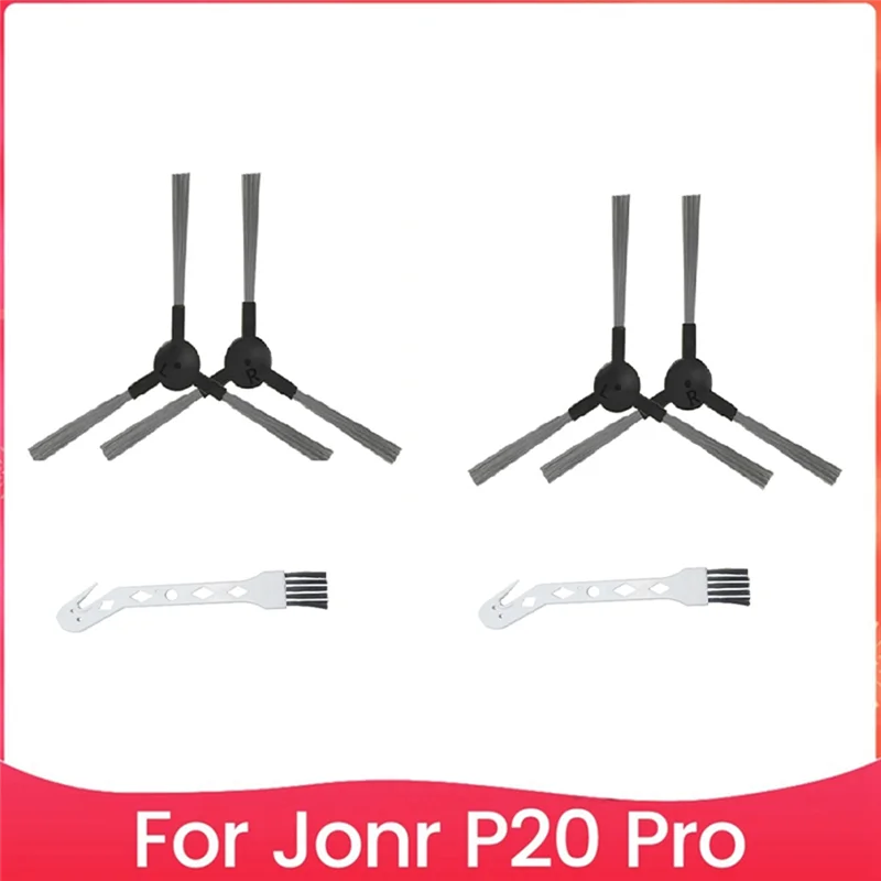 AT28-For Jonr P20 Pro Robot Vacuum Accessories Side Brush Replacement Accessories Brush For Robot