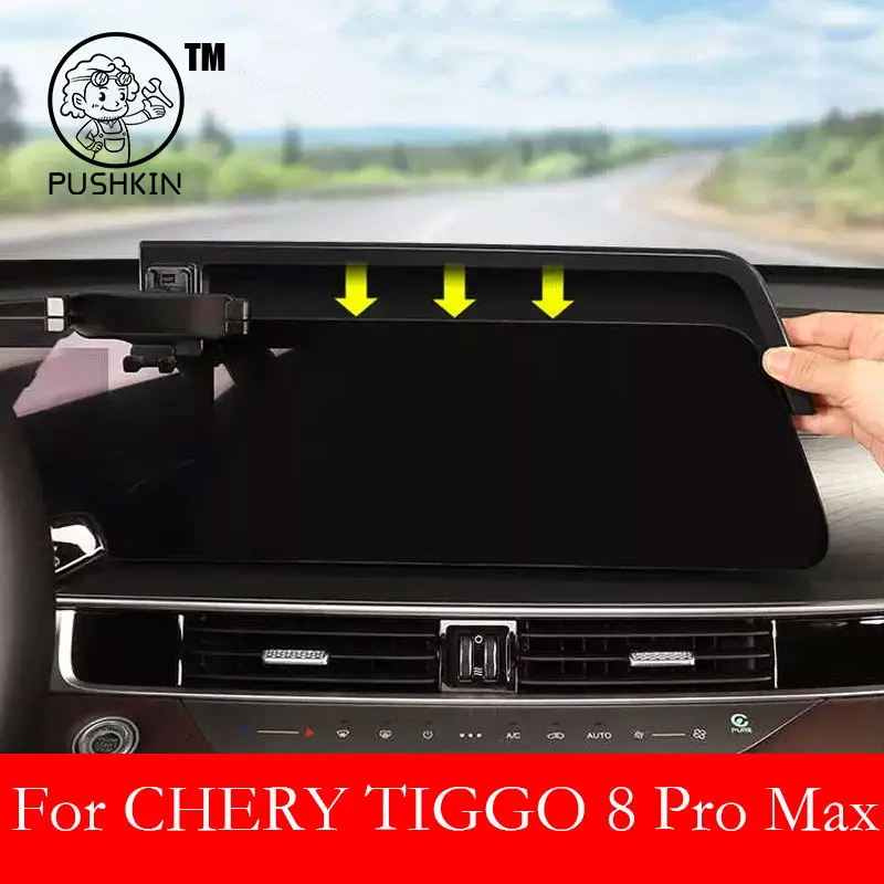 

Для CHERY 8PRO MAX 2024 2025 автомобильный Стайлинг держатель для мобильного телефона крепление для вентиляционного отверстия гравитационный кронштейн подставка авто модифицированные аксессуары