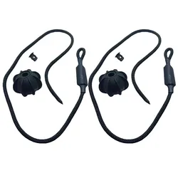 Pack of 2 Car Rear Shelf Straps Ball Holding Cord Vehicle Trunk Rope Sling Automobile Replacement for MK6/GTI/R20