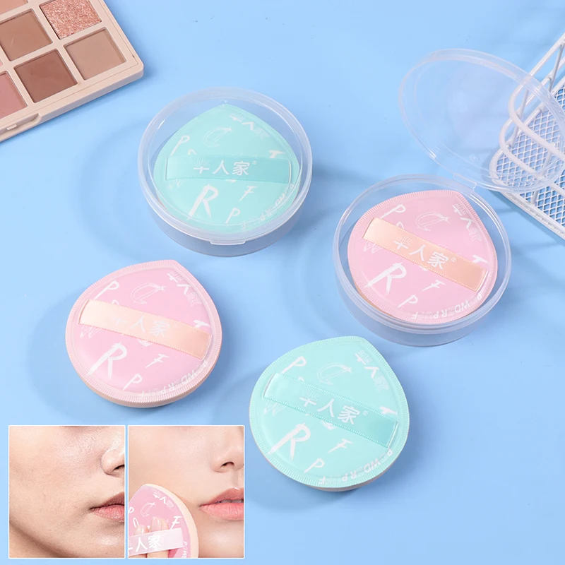 Large Size Cotton Candy Cosmetic Puff Super Soft Sponge Air Cushion Powder Puffs Foundation Concealer Dry And Wet Makeup Tools