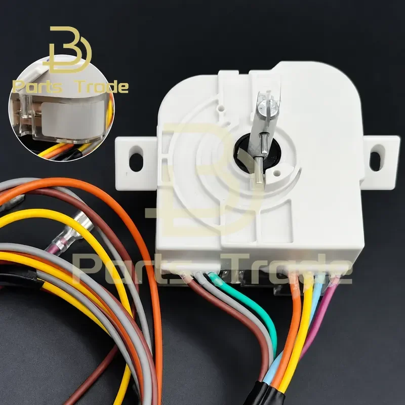1Pc Washing Machine Timer 7-wire Slant Ear for Pegasus DXT-15-G 3.5A 250V Washer Timer Switch Replacement Part