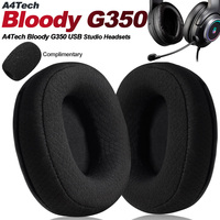 Earphone pads For A4Tech Bloody G350 replacement Earpads headphones Earmuffs Mesh cloth Memory Covers Sponge  Protein