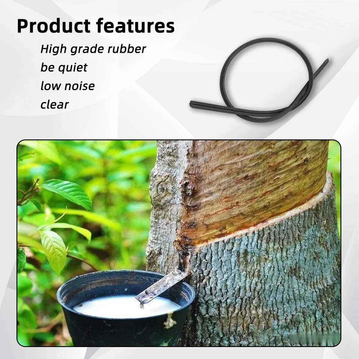 Für Seat Ibiza 6L Cordoba Frontscheibe Wischer Allgemeine Auto Multifunktionale Doppel Gummi Teile Auto Zubehör 2020 2017