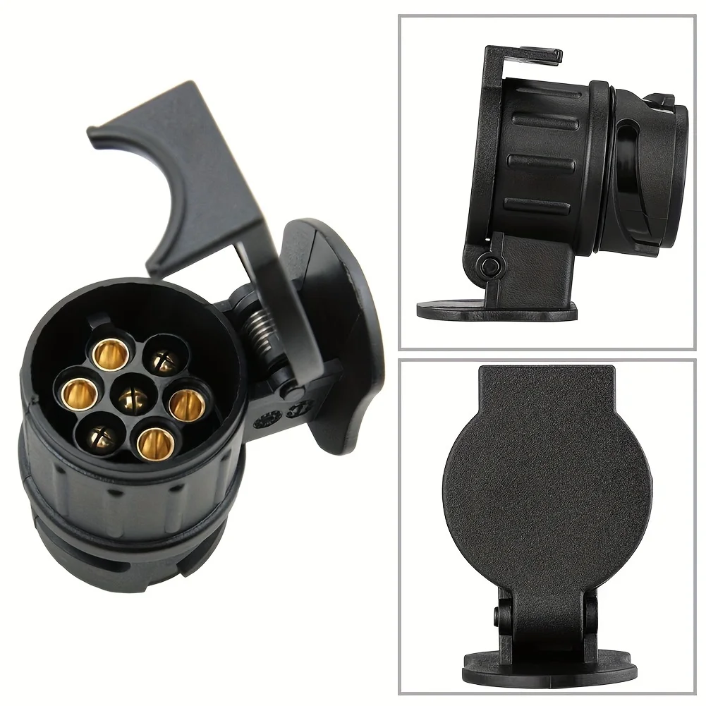 13 Pin To 7 Pin Towing Adaptor European Standard Towbar Towing Socket Adapter Converter For Truck Caravan RV