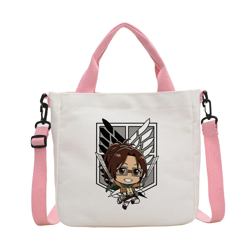 Attack on Titan tote bag canvas  einkaufstasche y2k sac cabas shoulder  femme