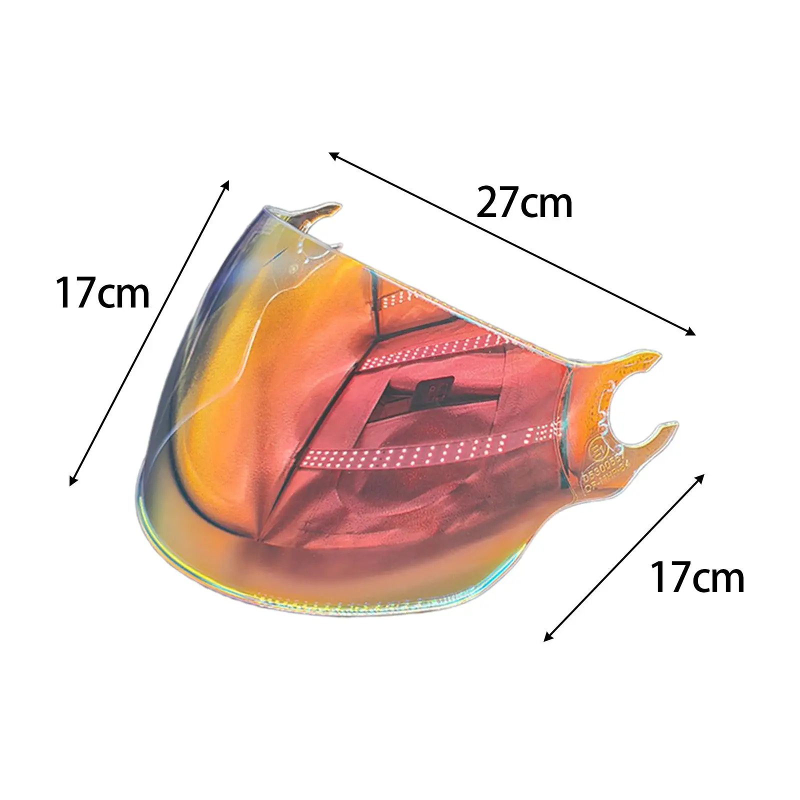 خوذات الدراجات النارية قناع عدسة استبدال ملحق حماية من الشمس غطاء الكمبيوتر لمعدات السلامة للخوذات