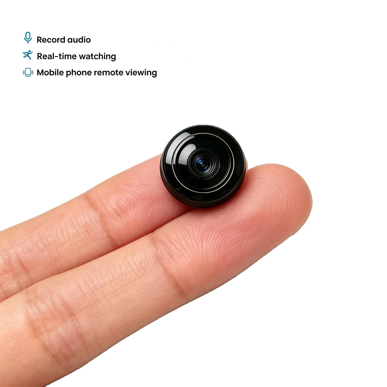 Home Security Hidden Cameras - Y12 Mini verborgen beveiligingscamera, draadloze WiFi