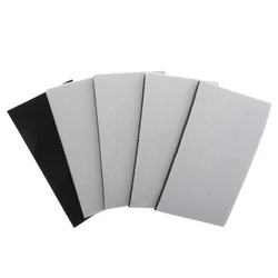 70X130mm Soft Sponge Interface Pad Hook and Loop Cushion Pad for Buffer Backing Plate Automotive Woodworking Polishing (5Piece)