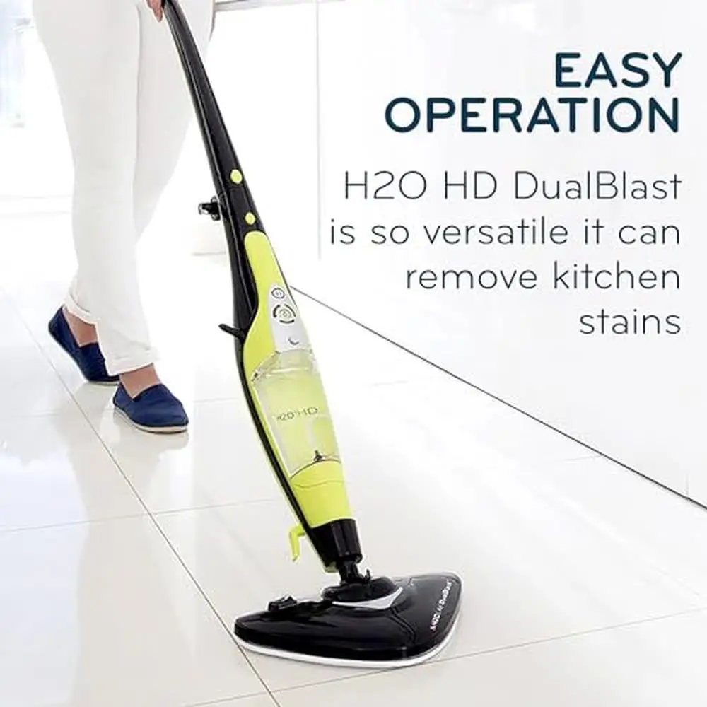 Steam Mop Hardwood Tile Upholstery Cleaner Grout Handheld All in One 5 in 1 Digital Control Powerful Environmentally Friendly