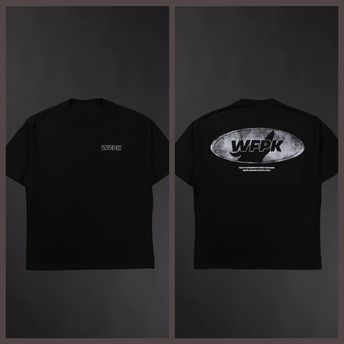 New Core _WFPK HOWL_ Graphic T-Shirt GYM Daily Fitness Can Wear Cotton T-shirt To Absorb Sweat and Breathe