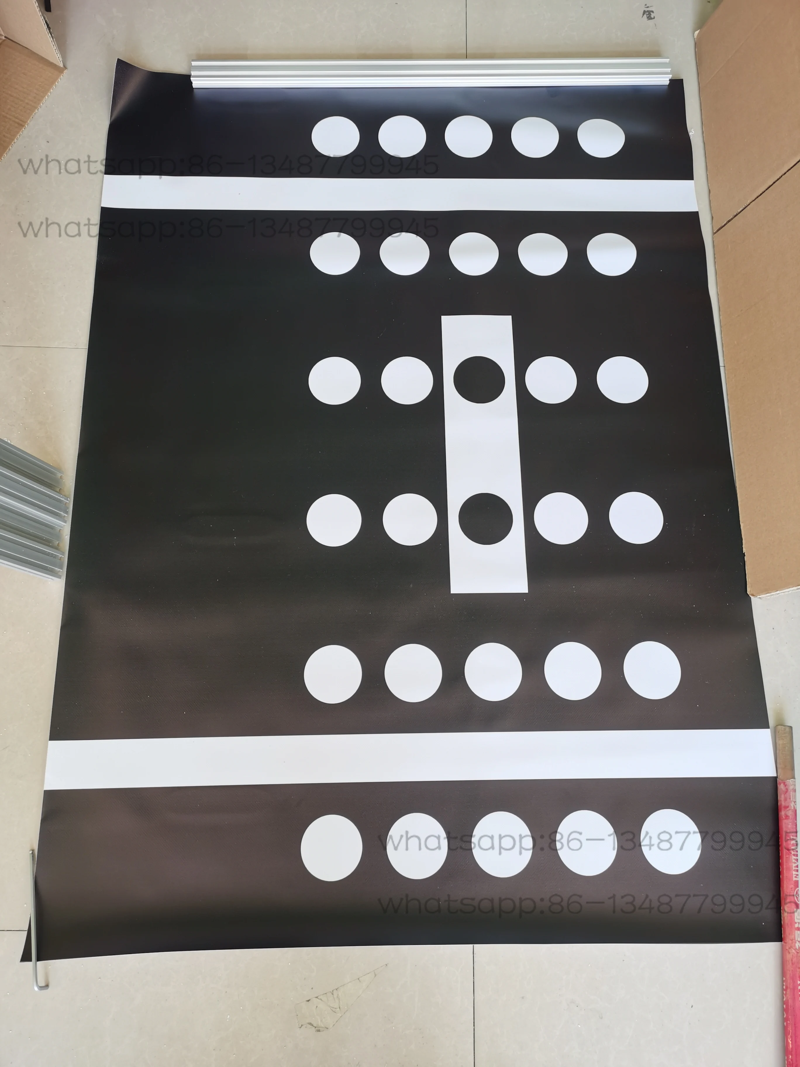 라이더 레이아웃 전면 카메라 캘리브레이션 타겟