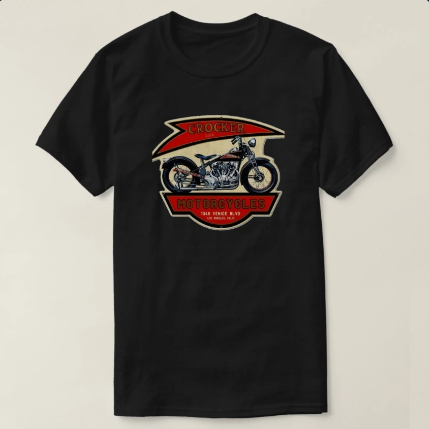 

Authentic Original Vintage American Motorcycles 1346 T-Shirt 100% Cotton O-Neck Short Sleeve Summer Casual Mens T-shirt
