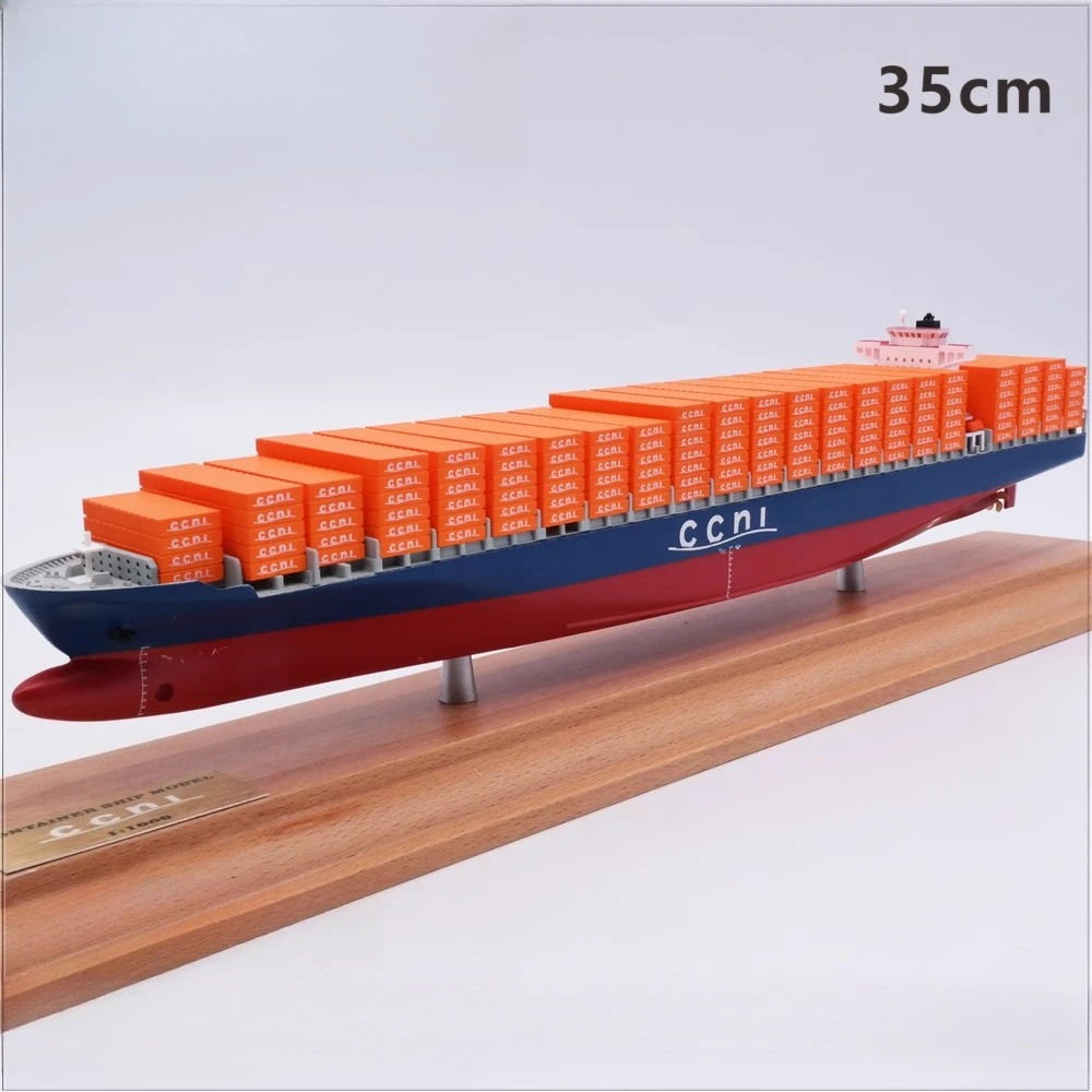 

35 см имитация контейнера, версия RTR, модель контейнера, модель корабля, одна башня, двойная башня, статическое украшение, гражданская игрушка-лодка