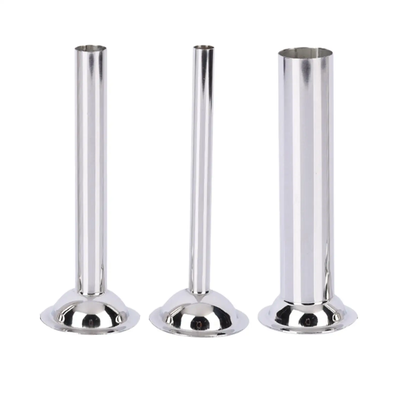 Meat Grinder Sausage Maker Tube Stainless Steel Food Processor Attachment Kit for Home and Commercial Kitchens