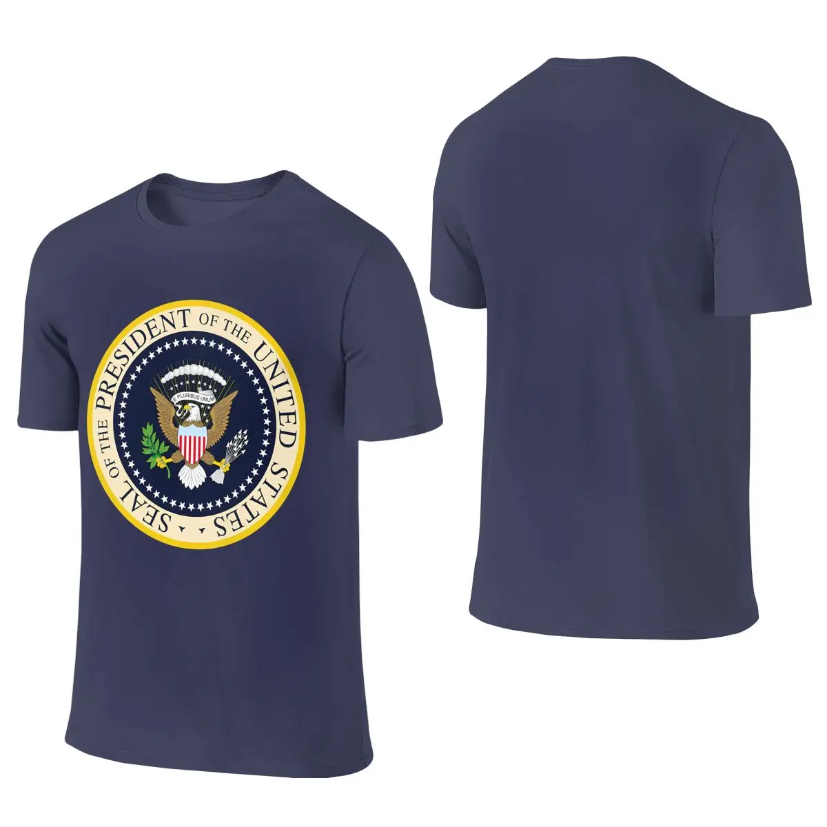 Seal Of The President Of The United States Slim Fit Reversible T-shirt Girlish Feeling   Basic Tee