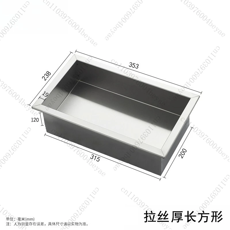 304 Stainless Steel Concealed Wall Niche Matte Black Wall Recessed Box Hotel Recessed Black Shower Niche Embedded