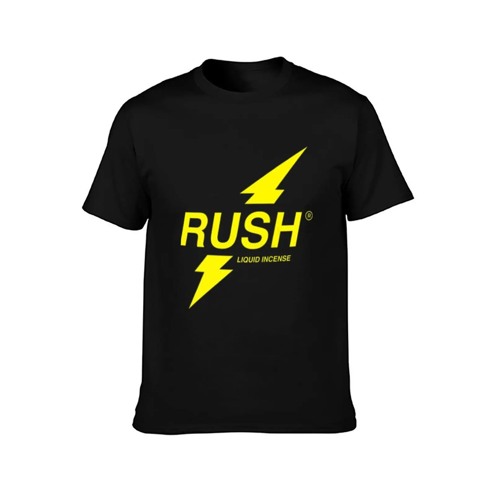 Mens Rush Poppers Liquid Incense The Original Gay Bottom Chest T-Shirt graphic t shirts tops outfits for men