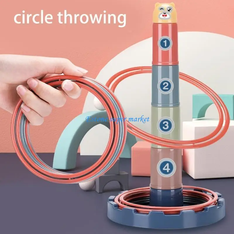 090b 5.51x10.24 "Circle Ferrule Lớp xếp chồng Game Thể thao Trò chơi ném