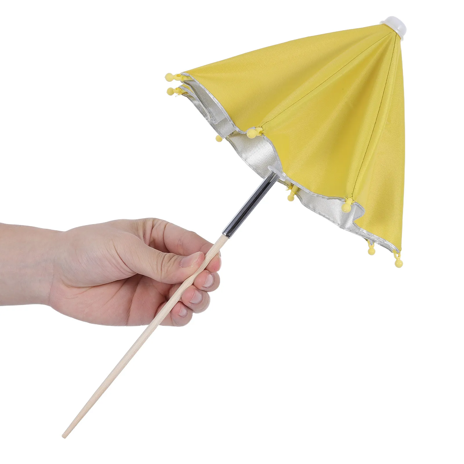 Mini Garden Plant Shade Umbrella 4 Pack Adjustable Colorful Sun Cover for Outdoor Potted Plants