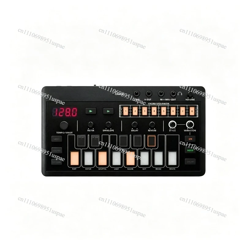 Aira Compact Series Portable Synthesizer Studio Music Accessories, T-8 Beat Machine, E-4 Tuner, J-6 Chord Synthesizer
