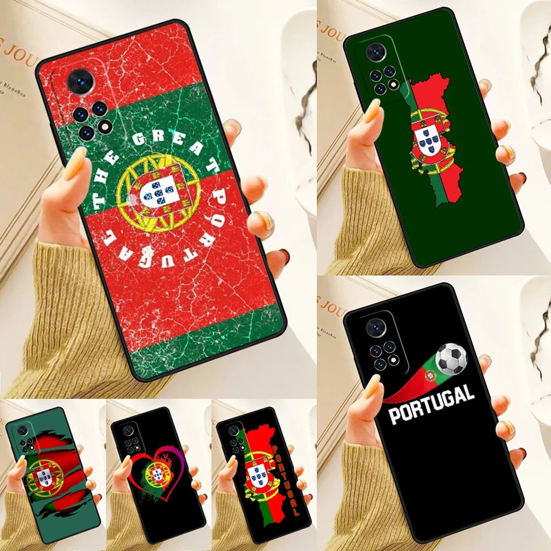 Artistic flag of Portugal Case For Samsung Galaxy S24 Plus S23 S20 S21FE Lite S22 Ultra Note 20 S8 S9 S10 Phone Coque