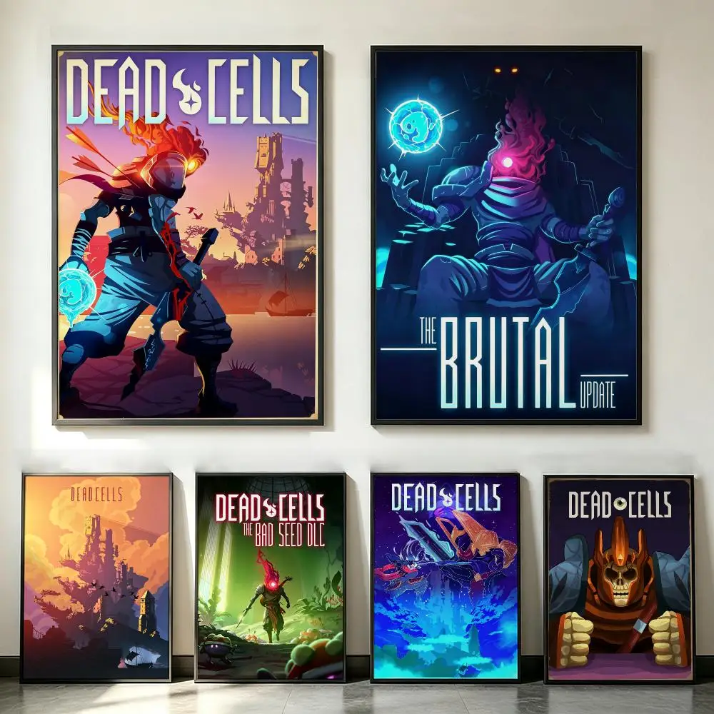 game Dead Cells Poster Poster HD Trendy SelfAdhesive Wall Art Print For Living Room Bedroom Dorm Office Home Gift