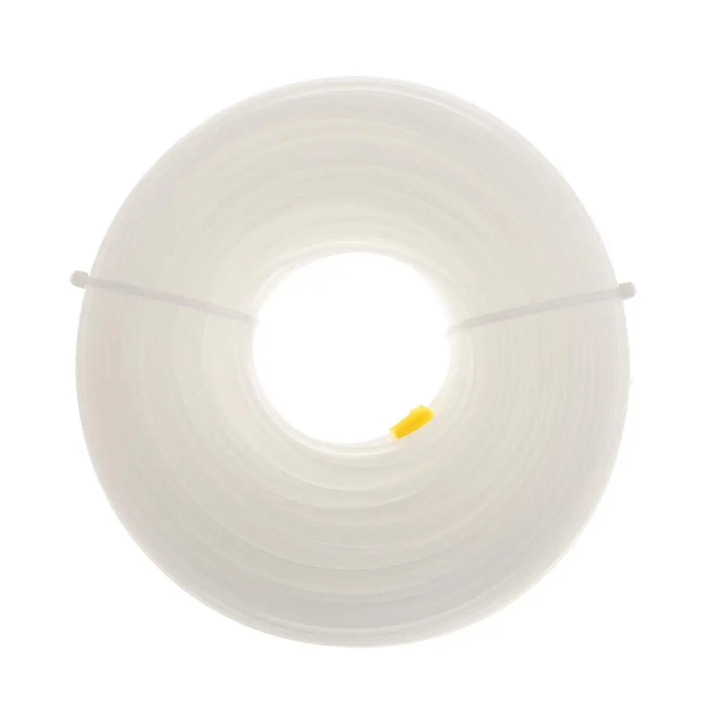 Round Nylon Rope Strimmer Line 90 Mx 2,4 Mm for Brushcutter Mower