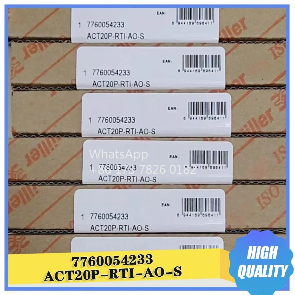 

7760054233 ACT20P-RTI-AO-S для контроллера сигнала температуры Weidmuller с термостойкостью (один вход/один выход) 0–20 мА или 4–20 мА