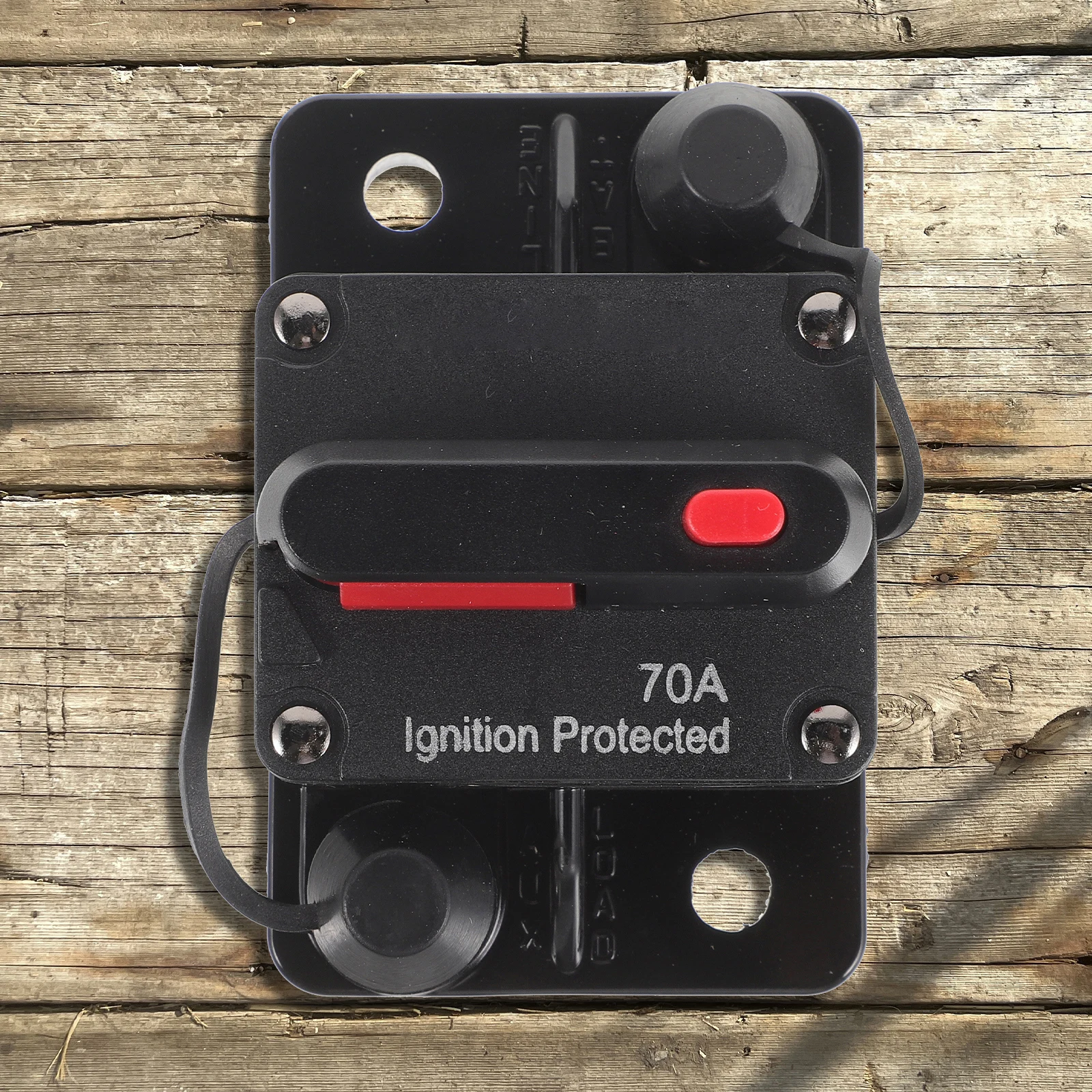 

Auto Reset Circuit Breaker Mini Fuse Switch Water Resistant Dust Proof Easy Installation For Car Trucks Buses Electric Cars