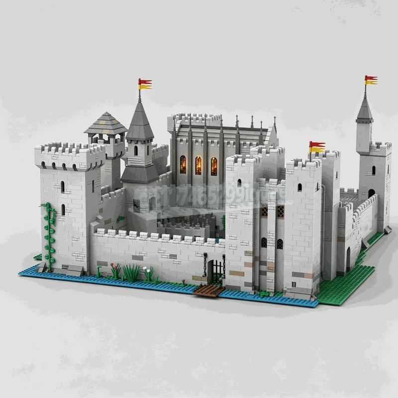 7356PCS Castle MOC Model Custom Puzzle Medieval Architecture DIY Assembly Educational Creative Building Blocks Collection Gift