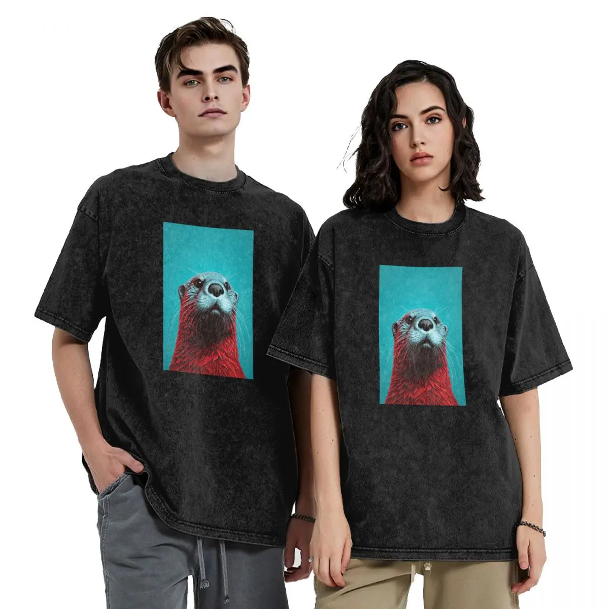

Otter ¤ T-Shirt Blouse vintage clothes custom shirt mens tall t shirts