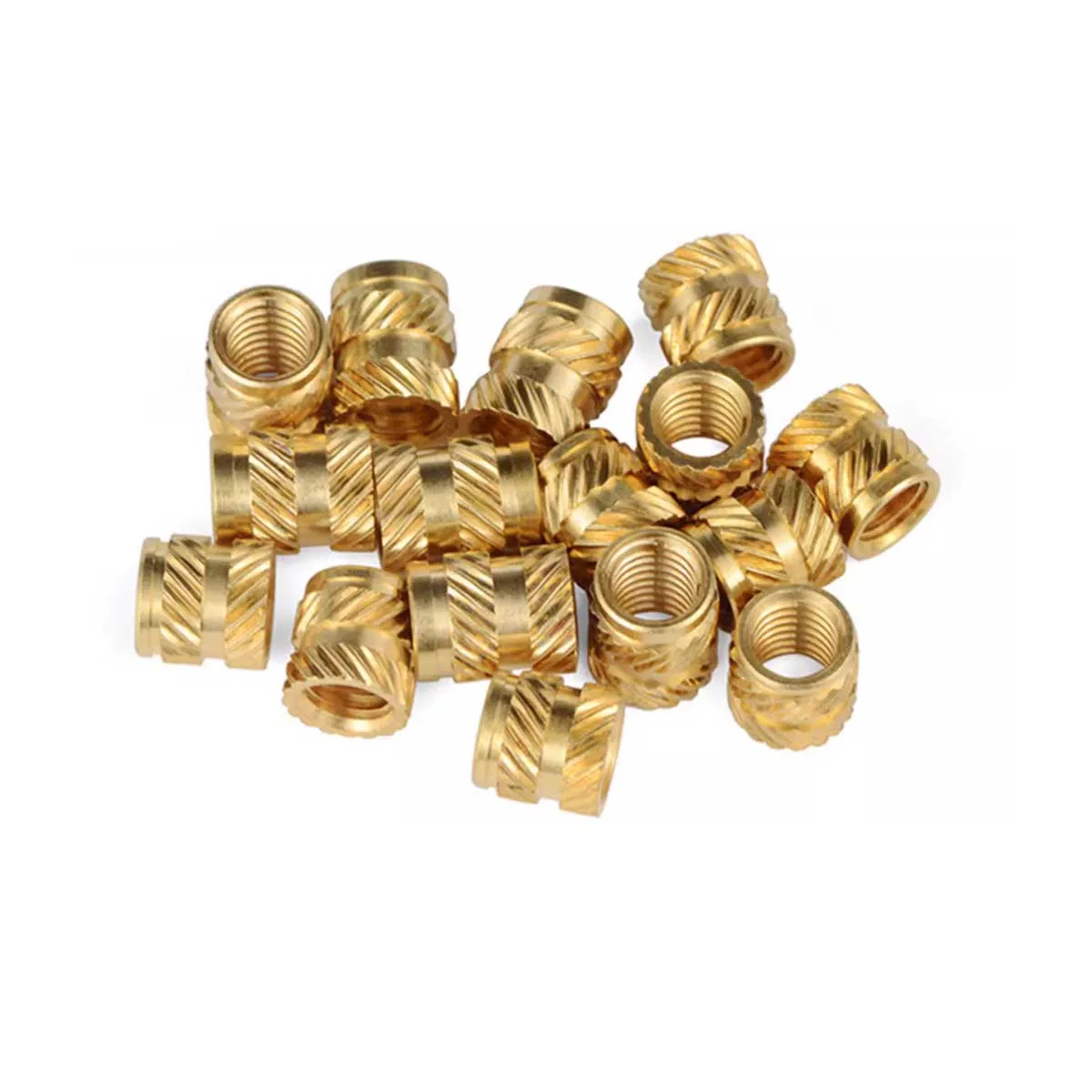 Hot Melt Nut/Copper Insert Embossed Diagonal Embedded Hot Pressed Nut M1.0M1.4M1.6M1.7M2M2.5