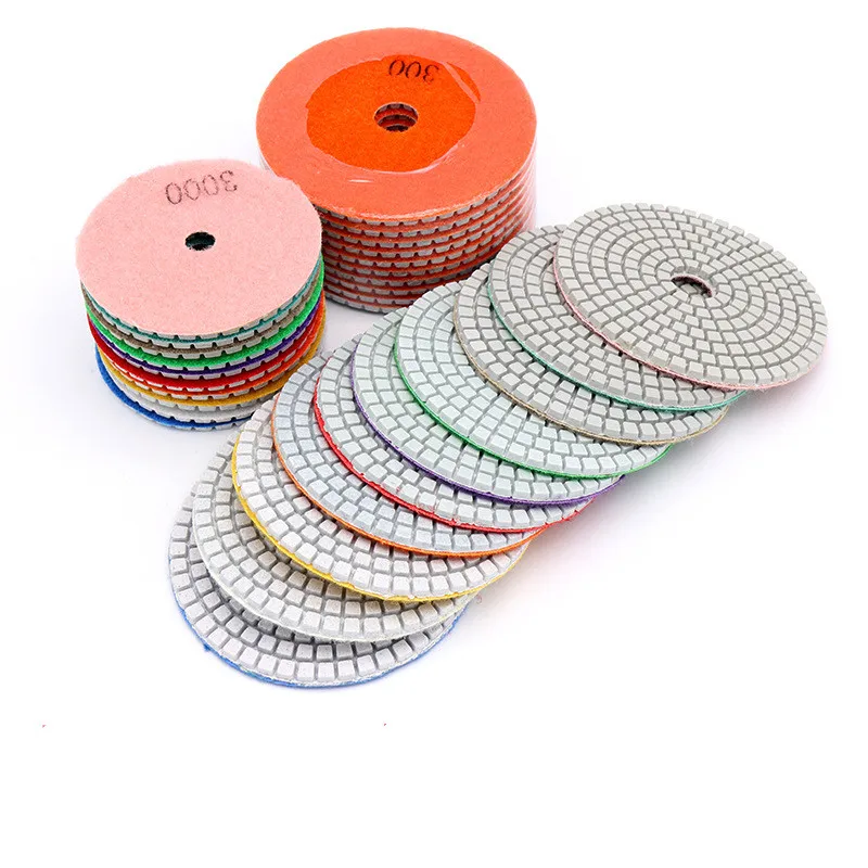 1pcs 3/4inch Flexible Sanding Grinding Disc Wet Diamond Polishing Pads Ceramic Marble Granite Stone Tile Hand Tools