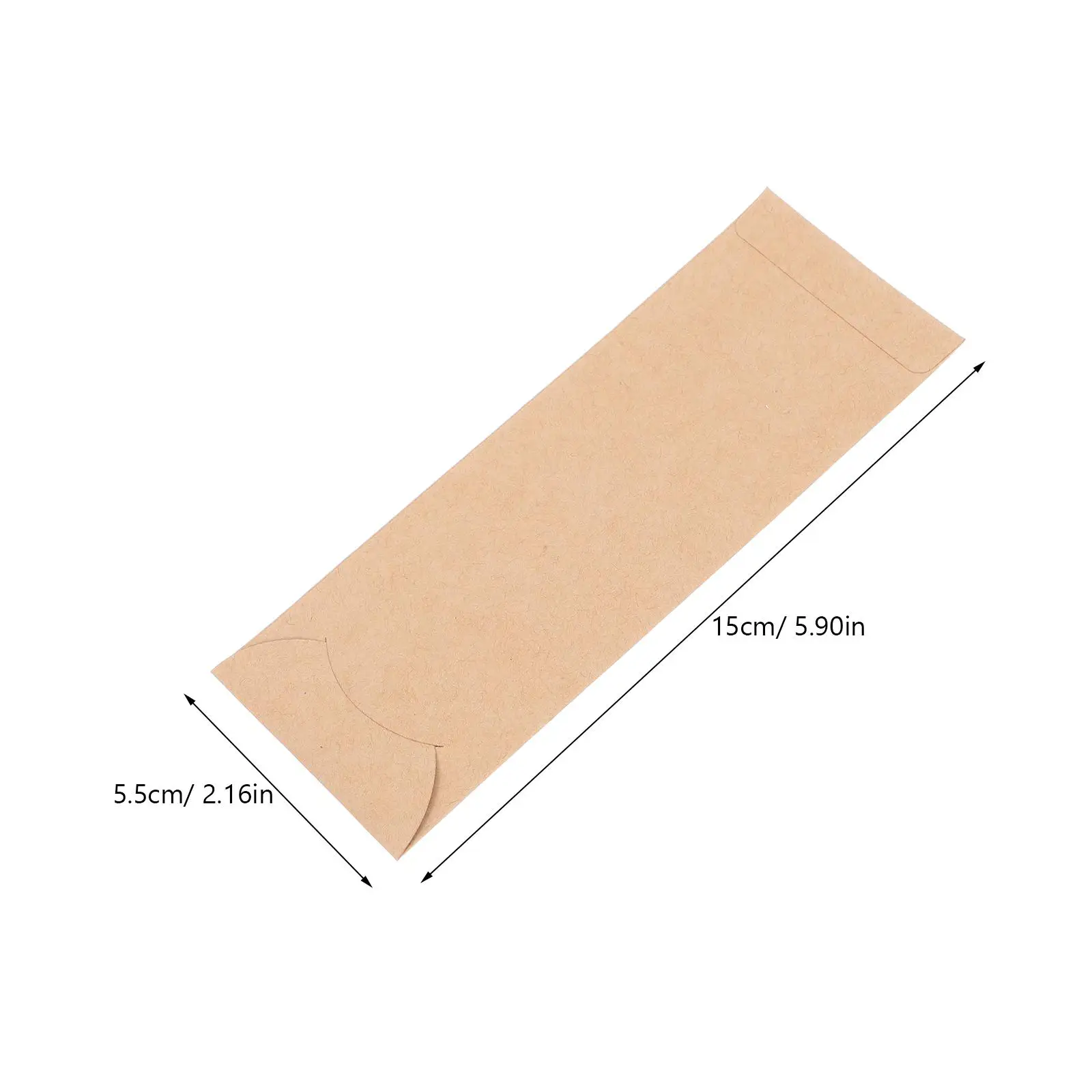 10 Pcs Bookmark Envelope Blank Protectors Storage Bags Classroom DIY Pen Covers Mini Envelope Paper Pouch