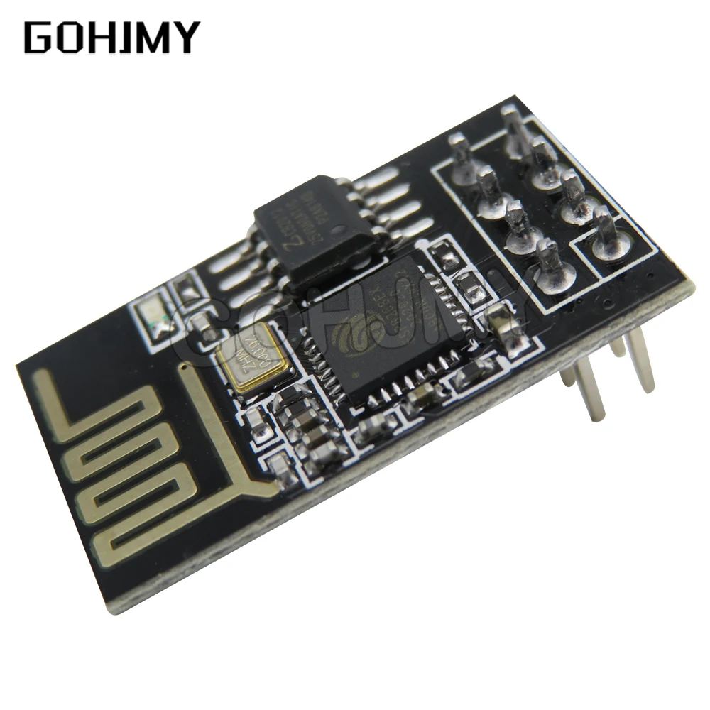 ESP-01S ESP8266 ESP-01 DHT11 Temperature Humidity Sensor Module ESP8266 WIFI NodeMCU Smart Home IOT DIY Kit ESP-01 adapter board