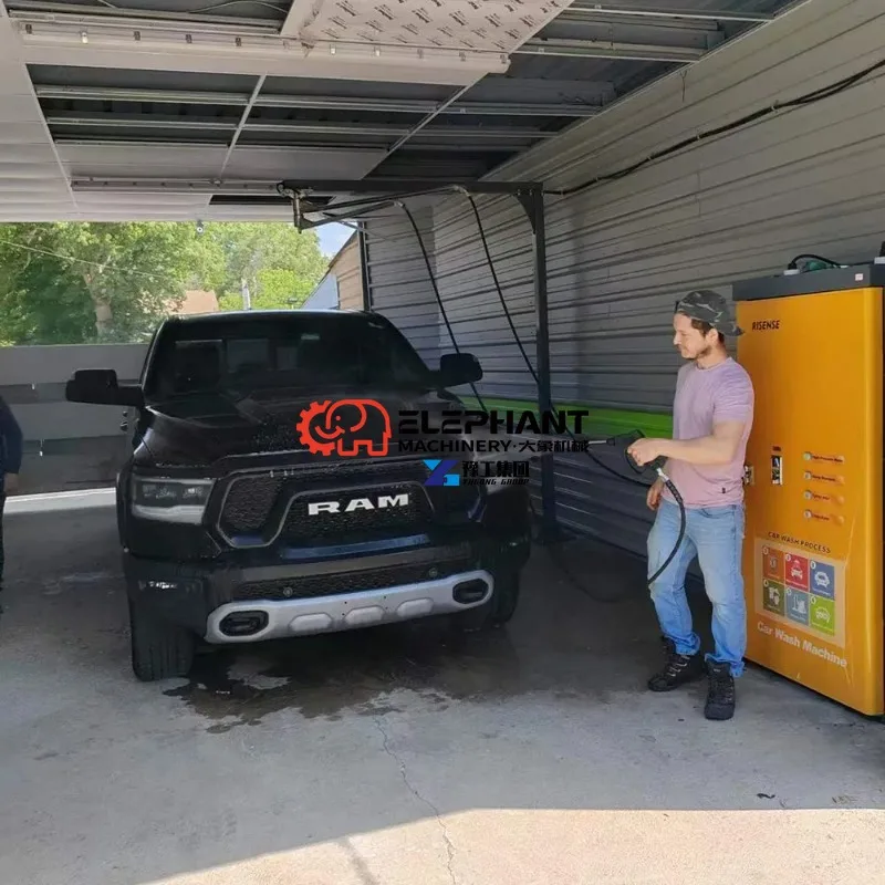 Smart Automated Car Wash Machine, Labor Saving Automatic Cleaning Equipment for Commercial Car Wash Shops