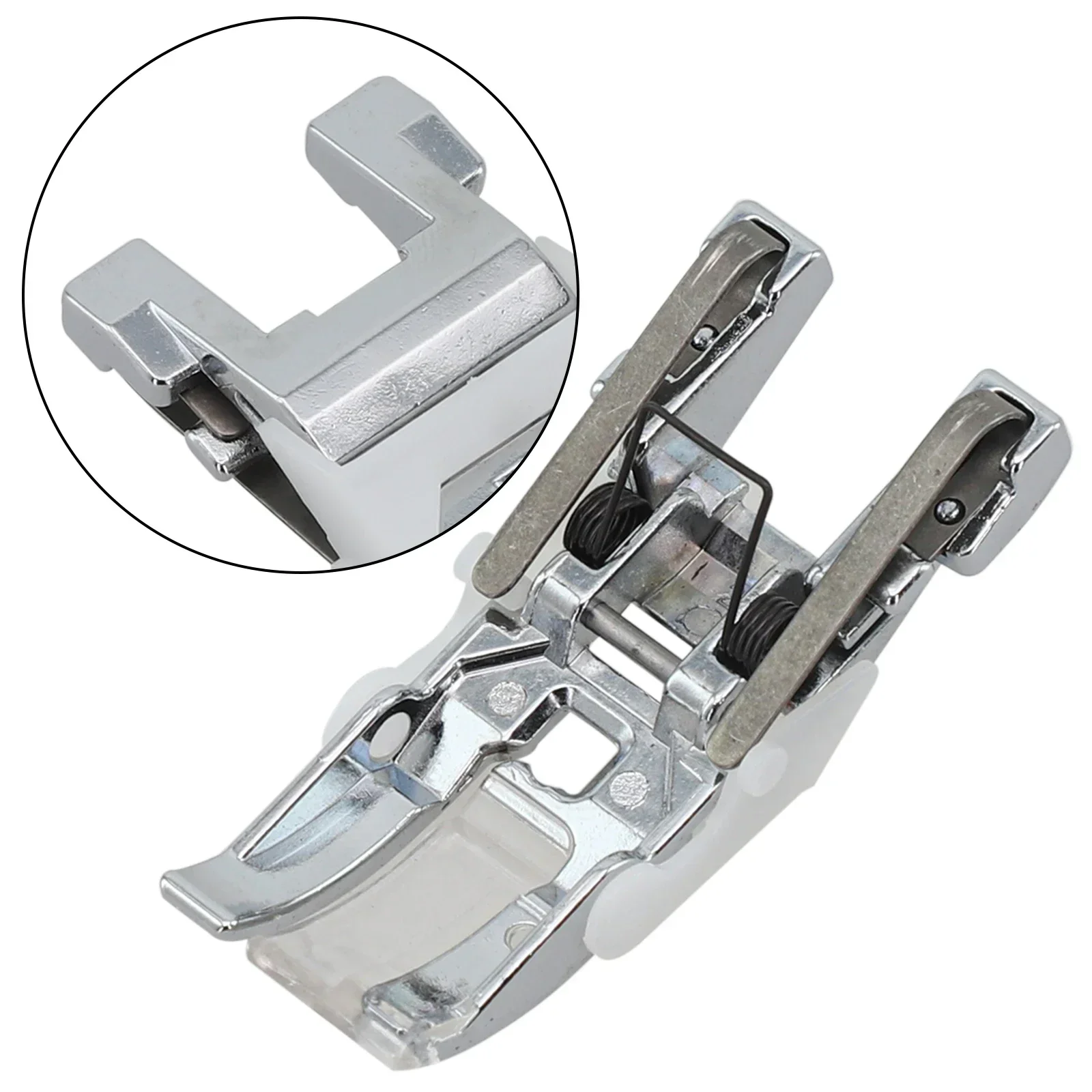 Unlock your sewing potential with this heavy duty presser foot  for thick fabrics and upholstery projects