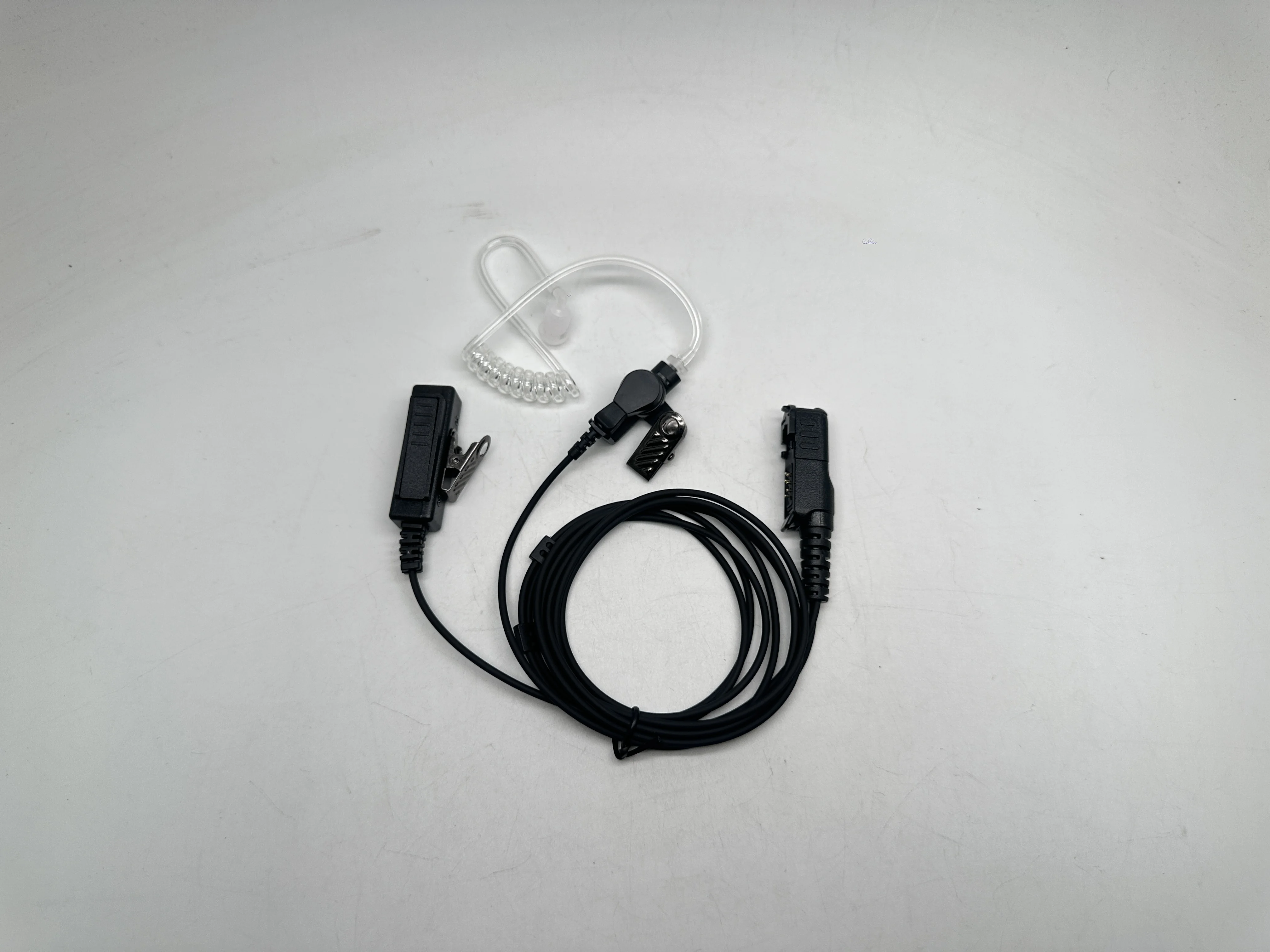 PH790 2-Wire Black Earpiece with Sound Tube for Walkie Talkie