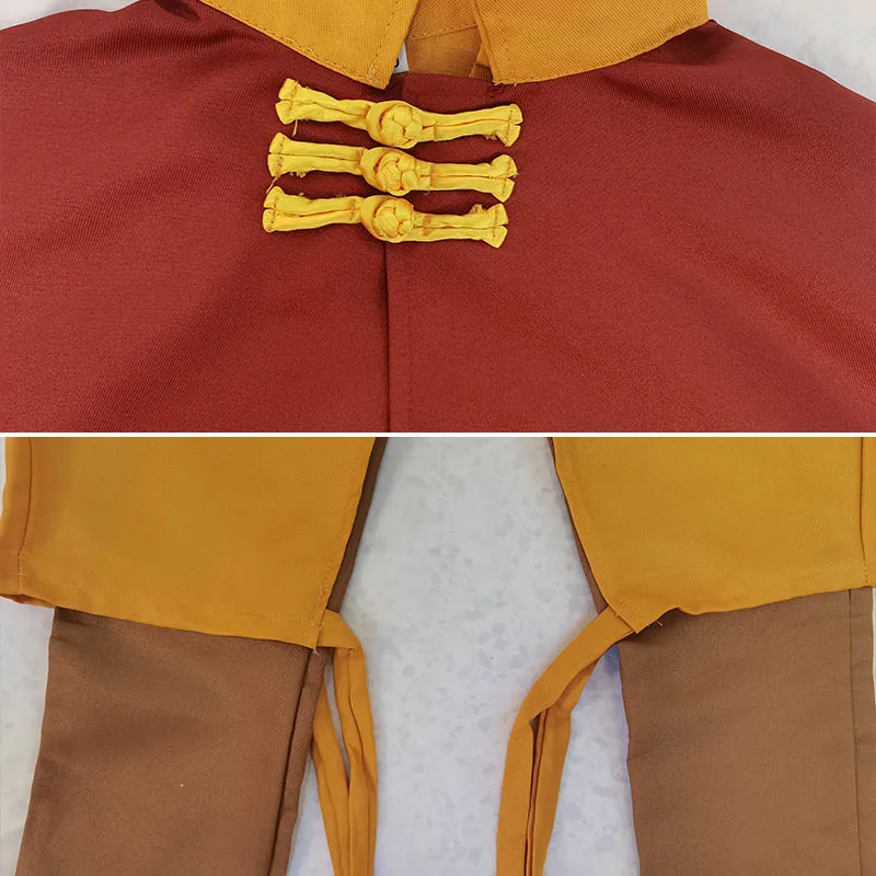 Aang Cosplay Costume 2024 Editio Avatar The Last Airbender Role Play for Halloween Anime Comic Con Avatar Outfits