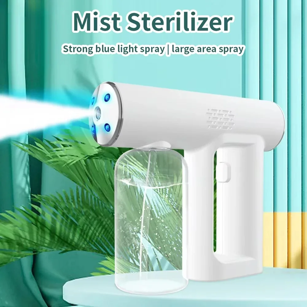 Face Nano Steam Gun Wireless Hair Care Nano Hydration Sprayer Portable USB Electric Spray Disinfection Gun For Garden Atomizer