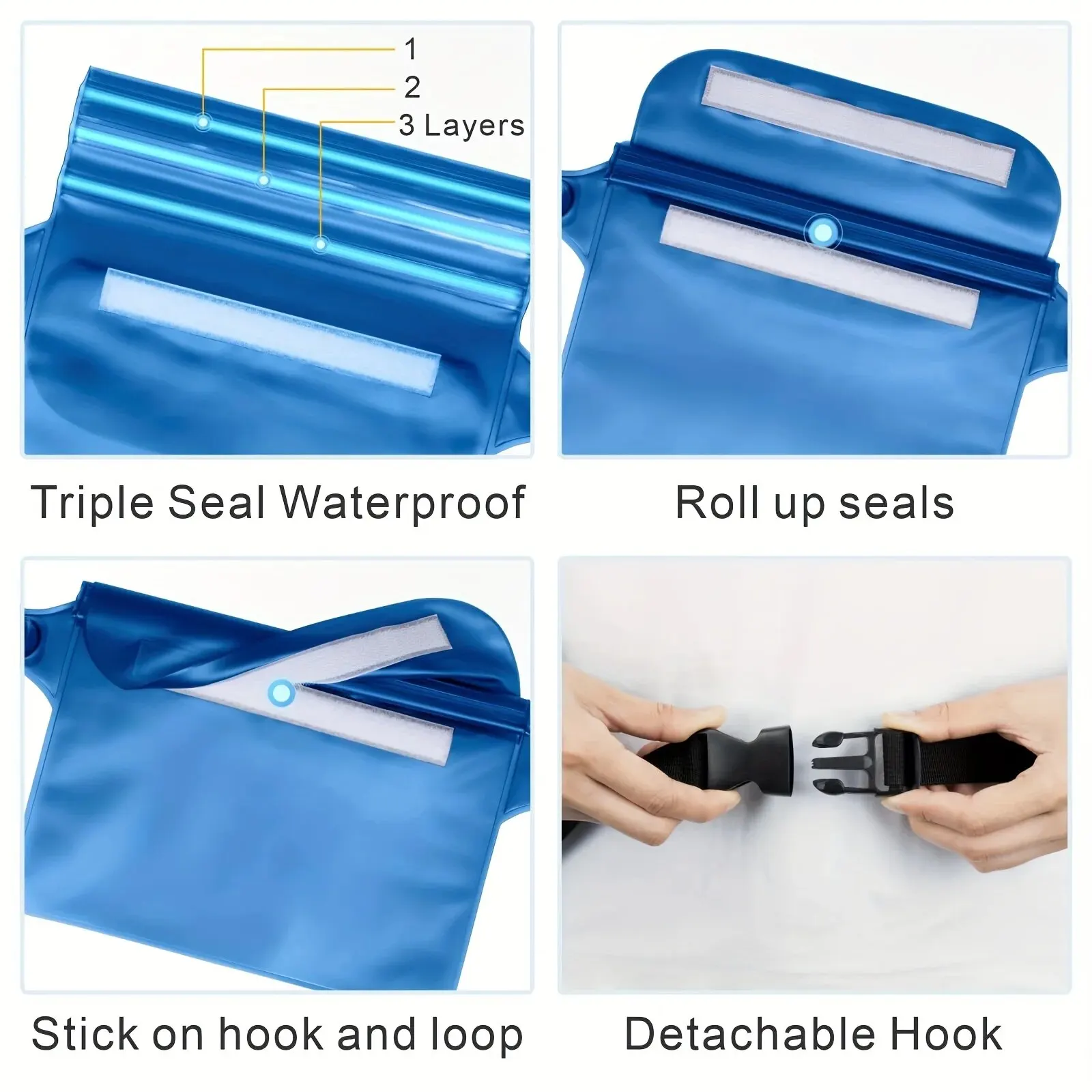 Waterproof Mobile Phone Storage Bag for Swimming, Rafting, and Diving - Keep Your Phone Safe and Dry