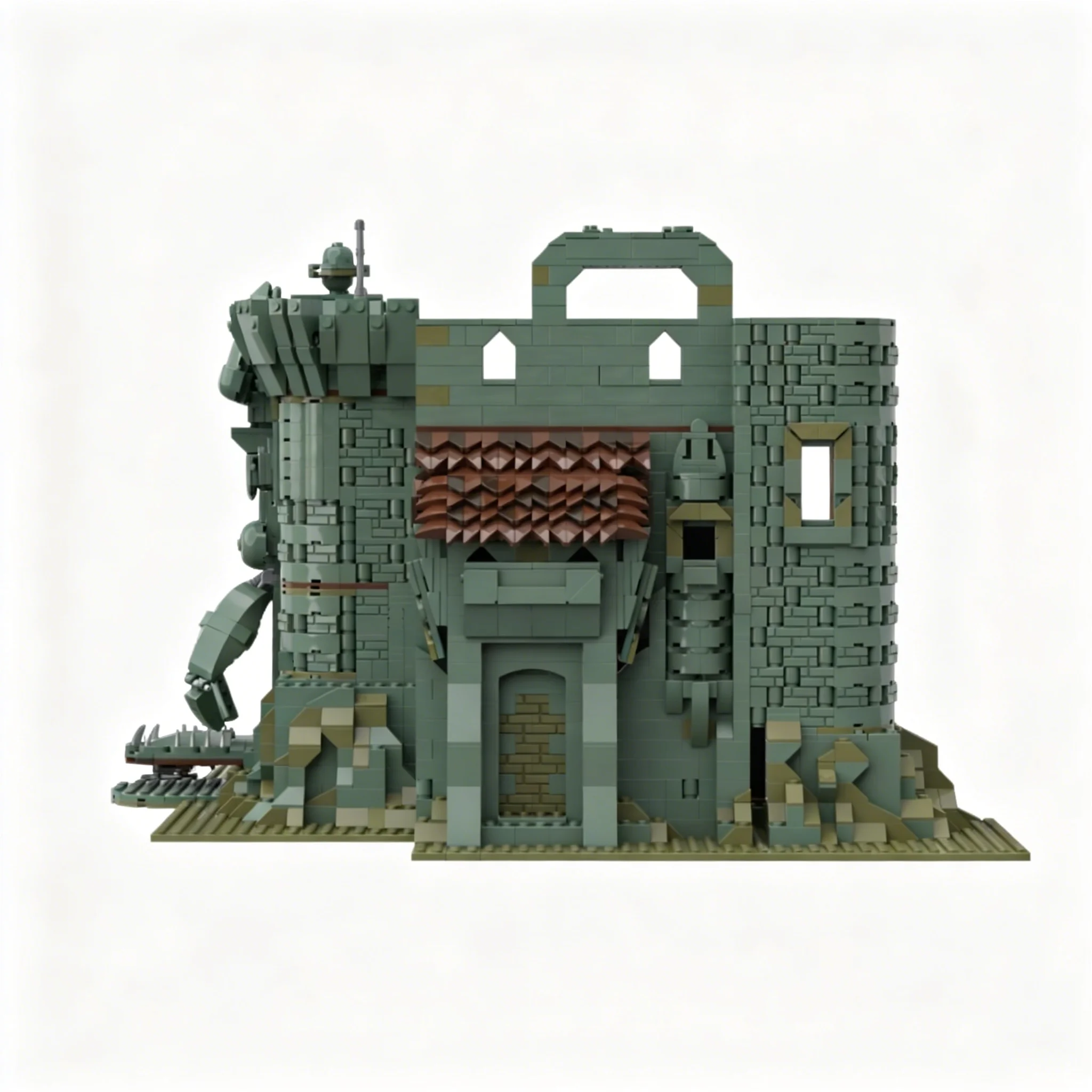 2659pcs MOC Castle Grayskull Model Building Blocks Toy Construction Christmas Gift Birthday Creative Idea Education Brick Kids