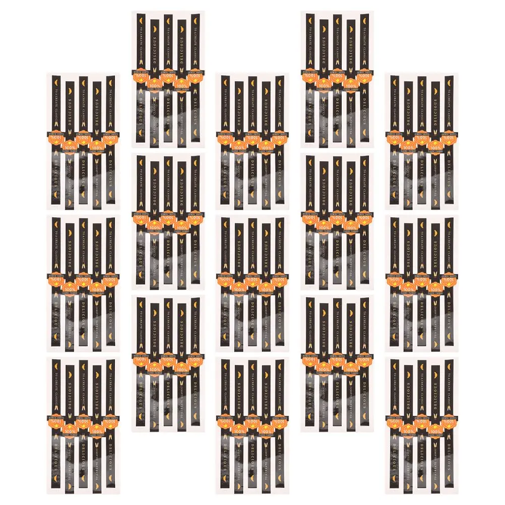 

200 Pcs Sealing Sticker for Biscuit Boxes Cake Packaging Self Adhesive Food Labels Enhances Appearance